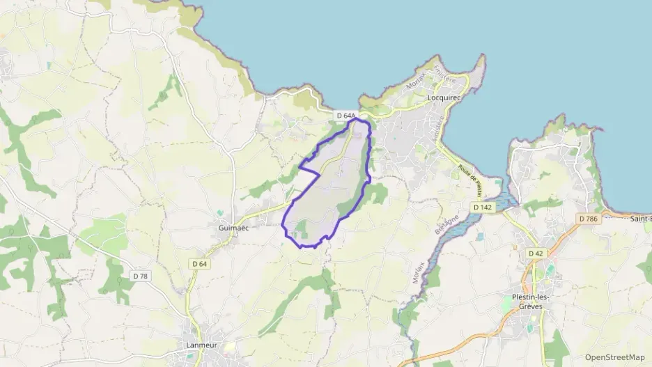 Maison 69 m² quatre pièces à vendre à Guimaëc Maison 69 m² quatre pièces à vendre à Guimaëc