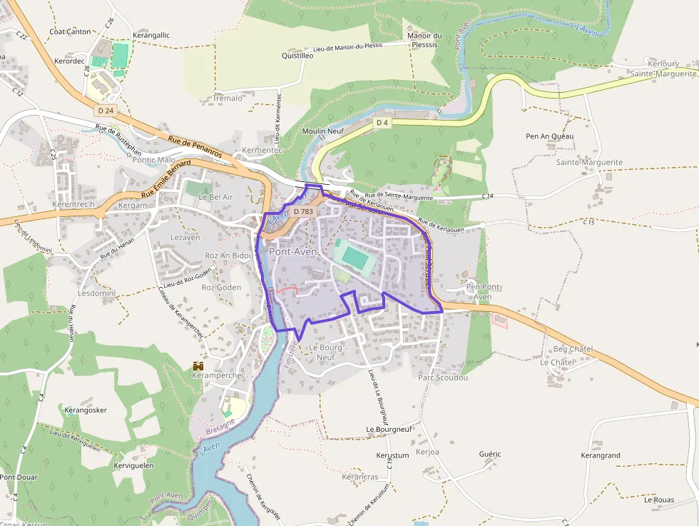 Maison 100 m² 5 pièces à vendre à Pont-Aven