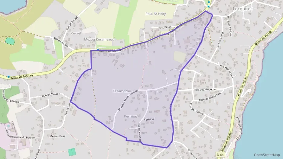 Maison 140 m² sept pièces à vendre à Locquirec