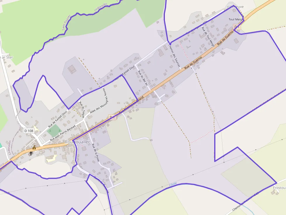 Maison 93 m² 5 pièces à vendre à Roudouallec