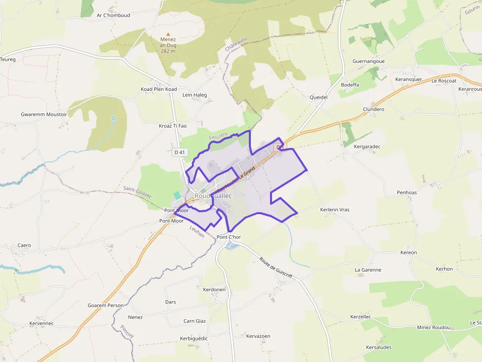 Maison 93 m² 5 pièces à vendre à Roudouallec