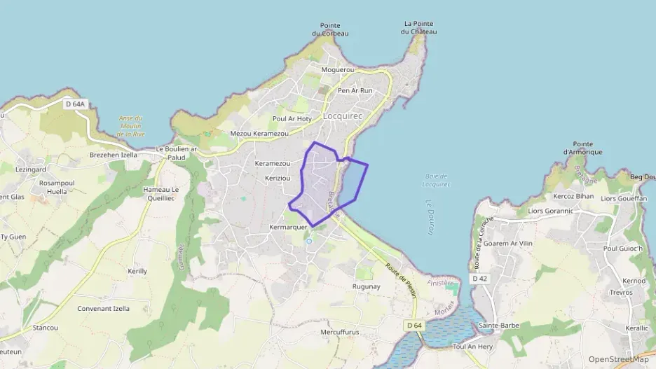 Maison 109 m² six pièces à vendre à Locquirec Maison 109 m² six pièces à vendre à Locquirec