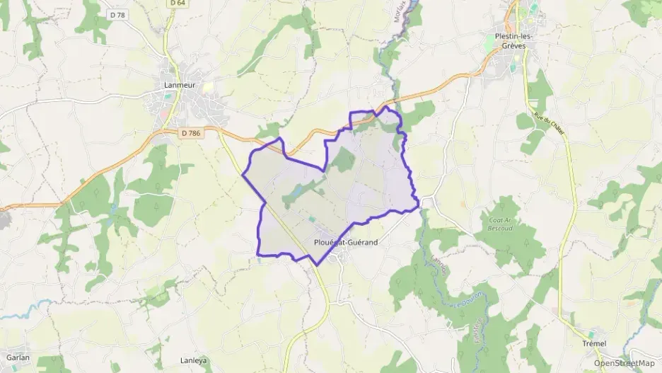 Maison 134 m² quatre pièces à vendre à Plouégat-Guérand Maison 134 m² quatre pièces à vendre à Plouégat-Guérand