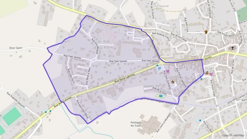 Maison 99 m² quatre pièces à vendre à Scaër Maison 99 m² quatre pièces à vendre à Scaër