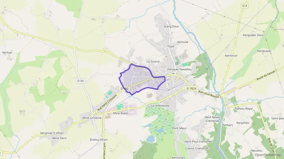 Maison 99 m² quatre pièces à vendre à Scaër Maison 99 m² quatre pièces à vendre à Scaër