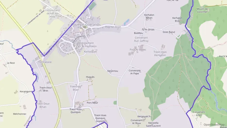 Maison 66 m² trois pièces à vendre à Plouégat-Guérand