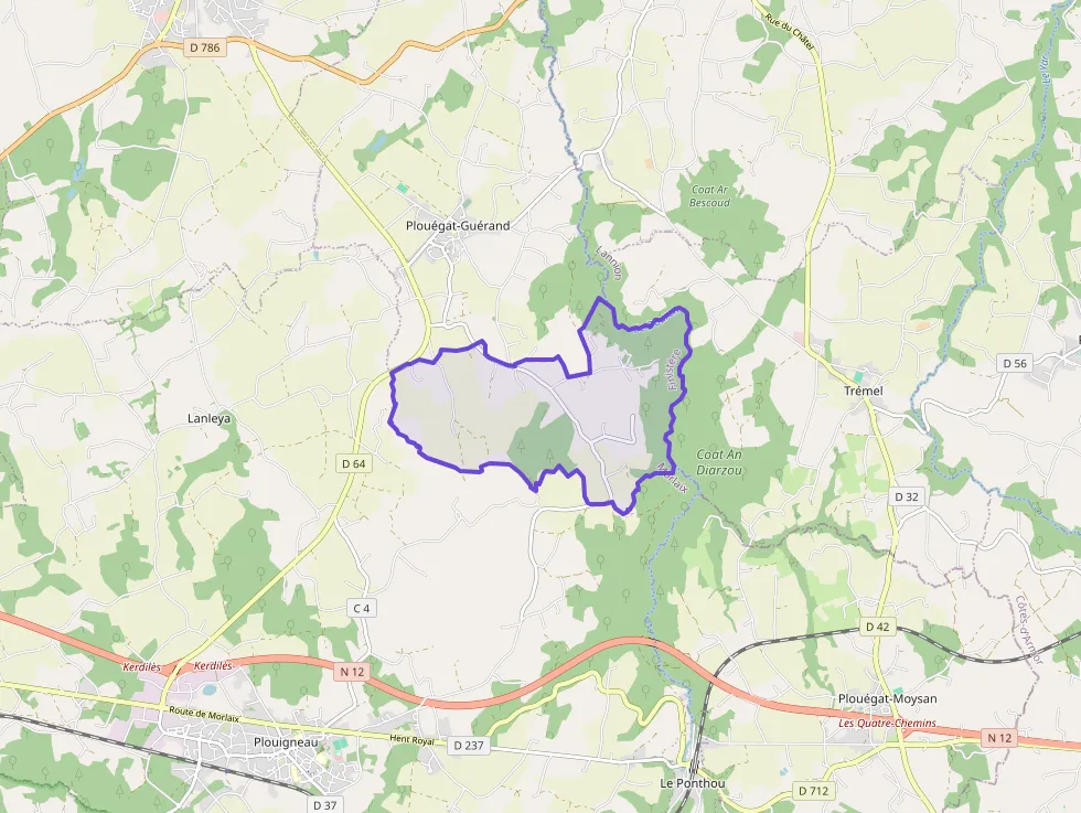 Maison 151 m² 5 pièces à vendre à Plouégat-Guérand