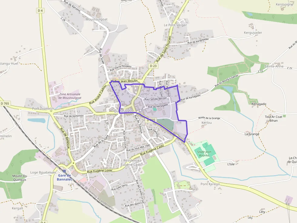 Maison 100 m² quatre pièces à vendre à Bannalec