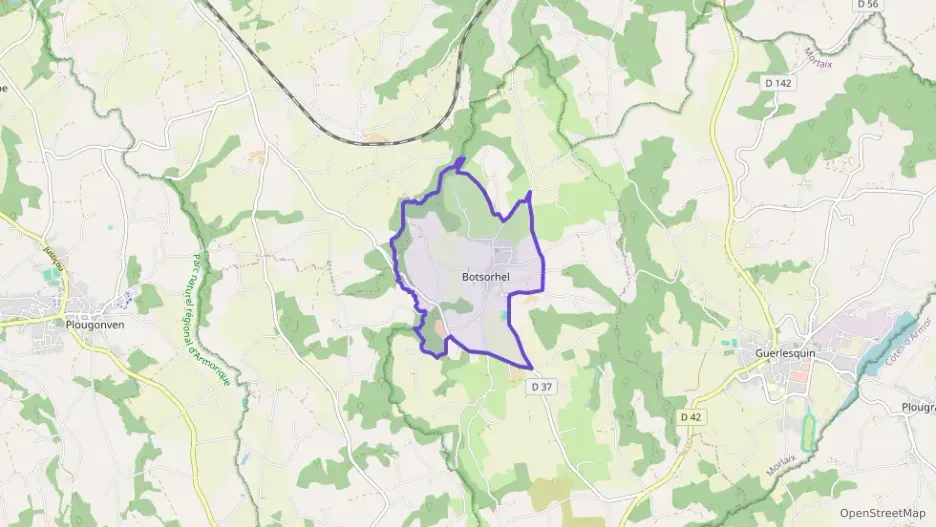 Maison 88 m² quatre pièces à vendre à Botsorhel Maison 88 m² quatre pièces à vendre à Botsorhel