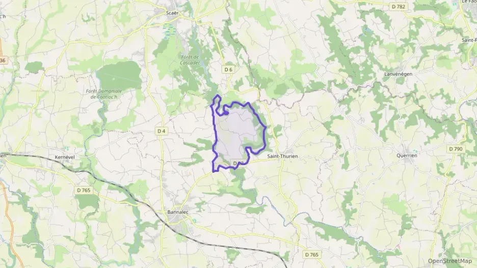 Maison 94 m² quatre pièces à vendre à Bannalec