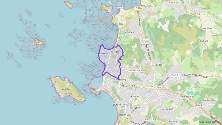 Maison 42 m² trois pièces à vendre à Trébeurden Maison 42 m² trois pièces à vendre à Trébeurden