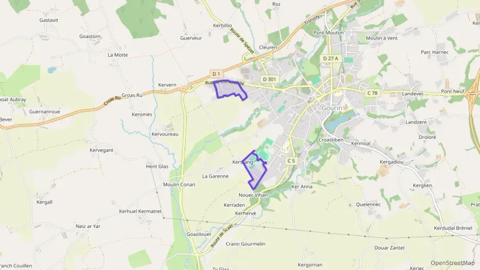 Maison 87 m² trois pièces à vendre à Gourin