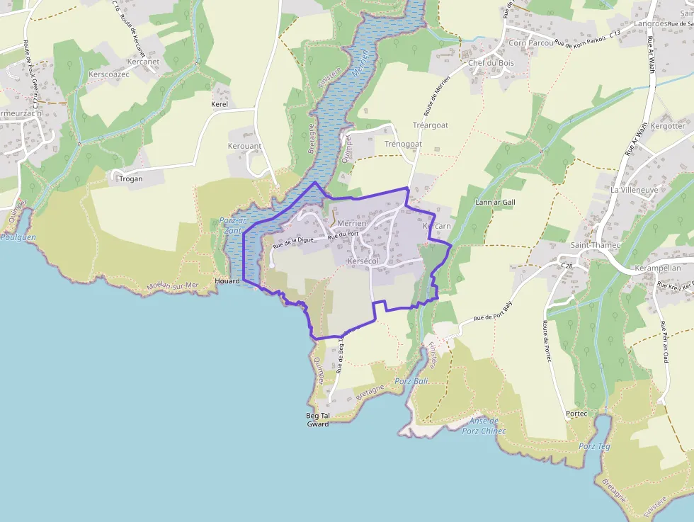 Maison 36 m² deux pieces à vendre à Moëlan-sur-Mer