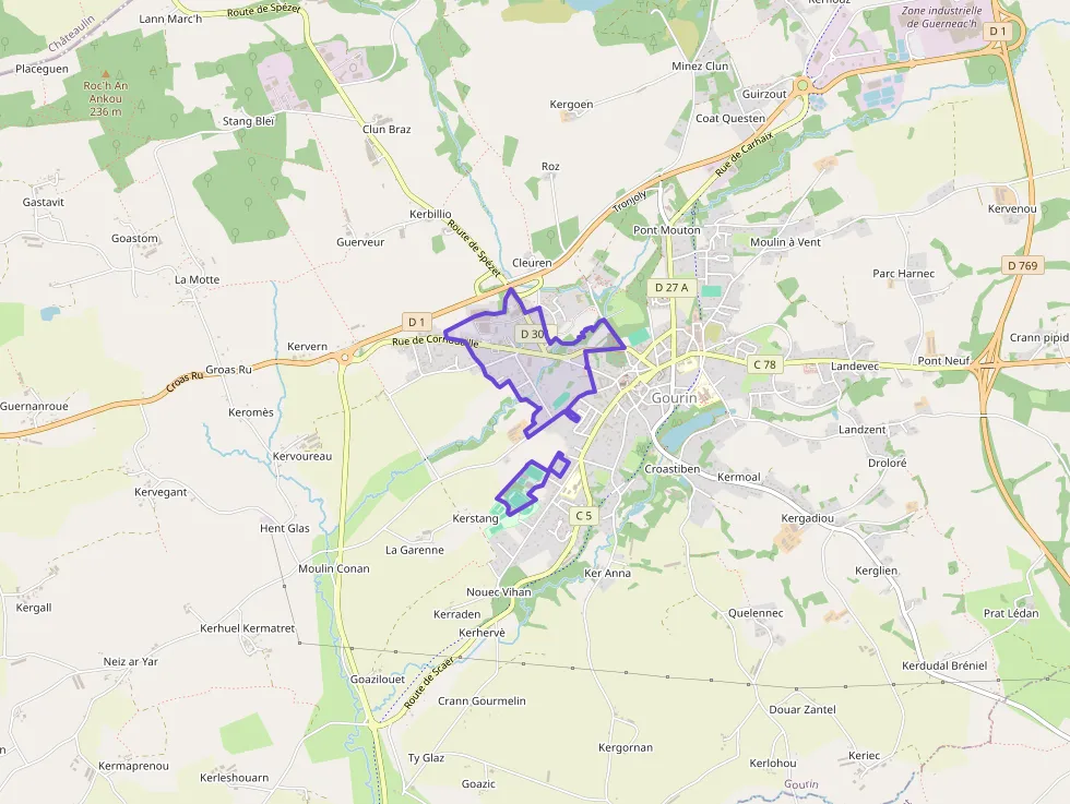 Maison 93 m² trois pièces à vendre à Gourin