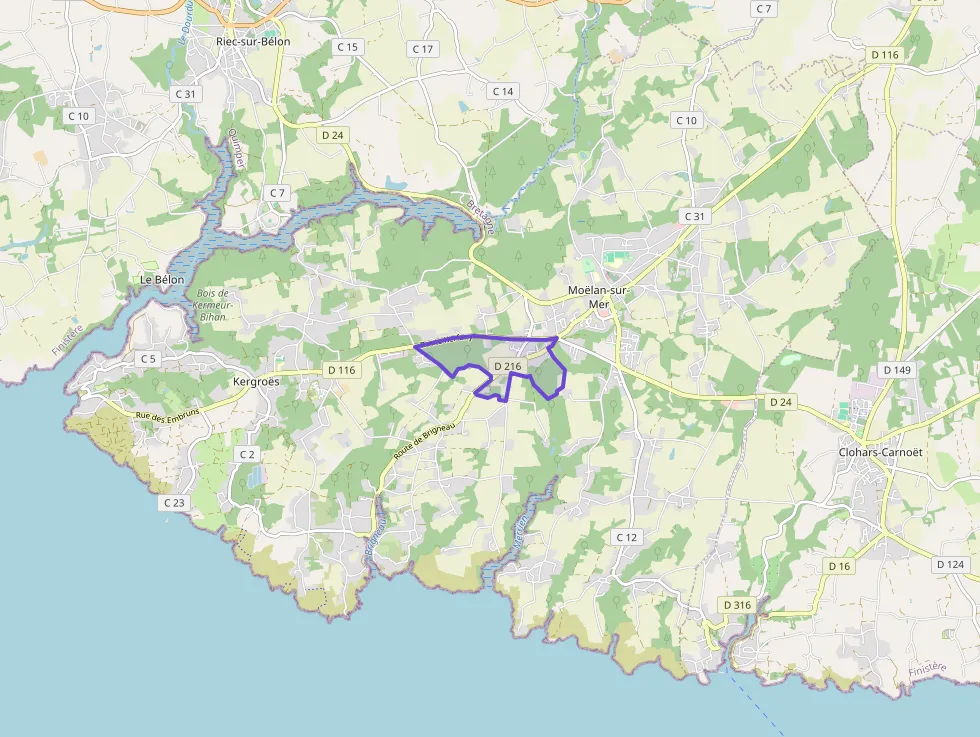 Maison 126 m² 5 pièces à vendre à Moëlan-sur-Mer