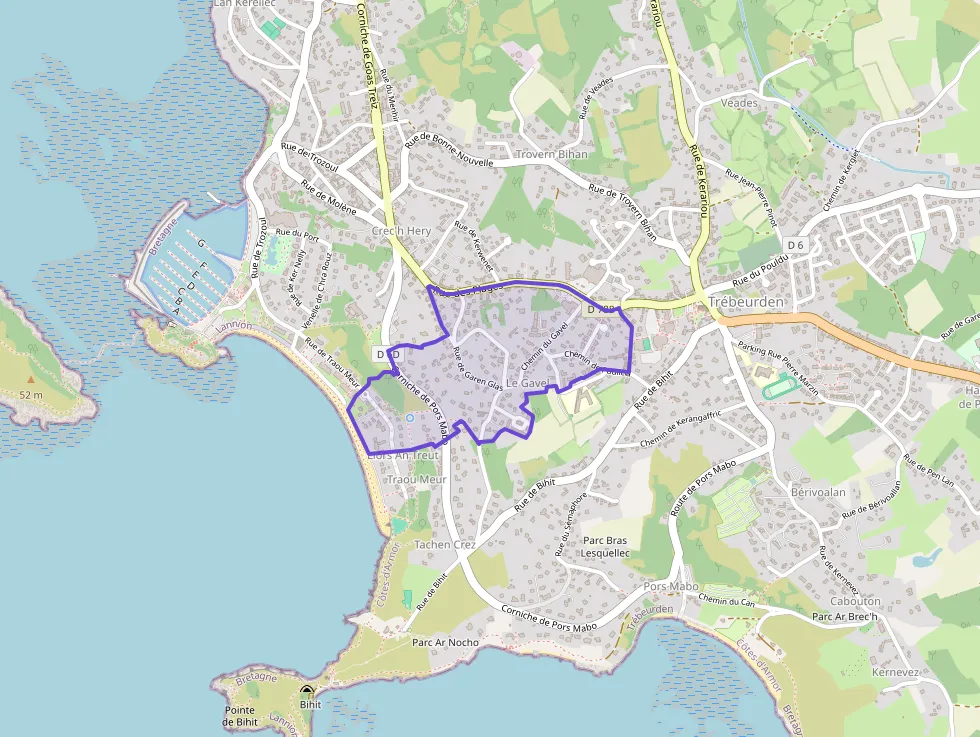 Maison 80 m² trois pièces à vendre à Trébeurden