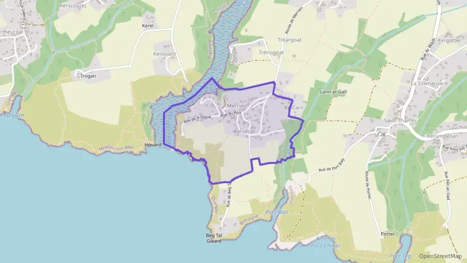 Maison 97 m² quatre pièces à vendre à Moëlan-sur-Mer