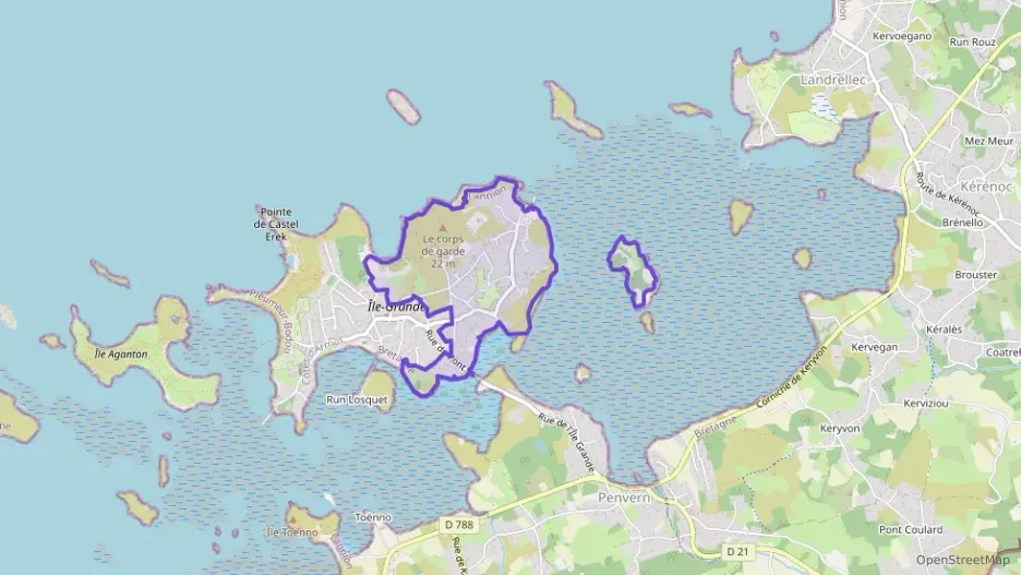 Maison 69 m² trois pièces à vendre à Pleumeur-Bodou Maison 69 m² trois pièces à vendre à Pleumeur-Bodou