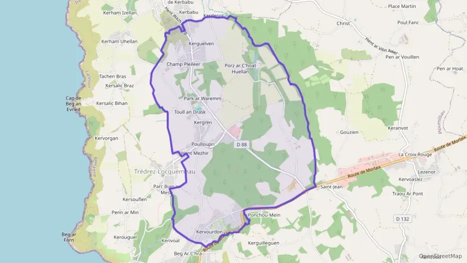 Maison 70 m² trois pièces à vendre à Trédrez-Locquémeau Maison 70 m² trois pièces à vendre à Trédrez-Locquémeau