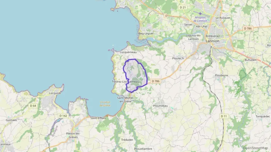 Maison 70 m² trois pièces à vendre à Trédrez-Locquémeau Maison 70 m² trois pièces à vendre à Trédrez-Locquémeau