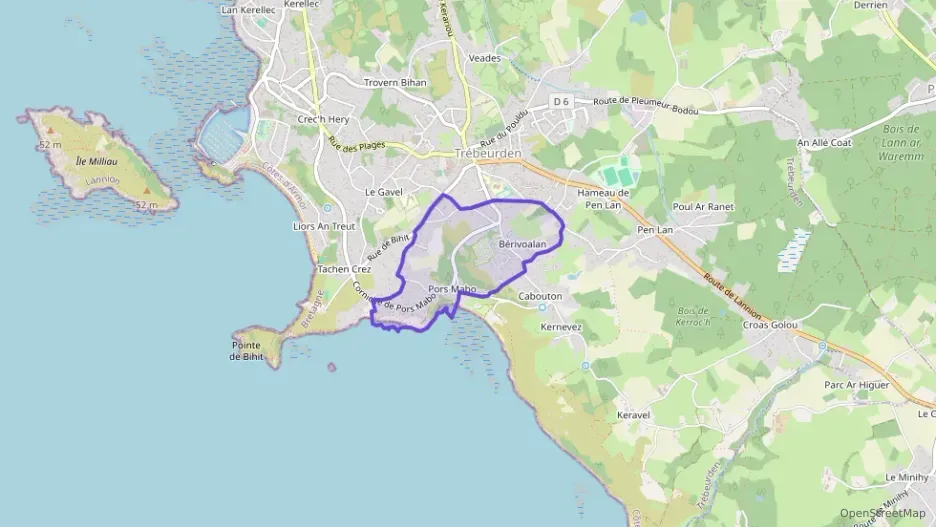 Maison 107 m² quatre pièces à vendre à Trébeurden Maison 107 m² quatre pièces à vendre à Trébeurden