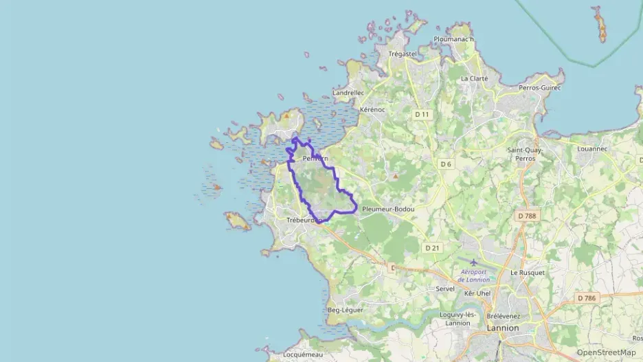 Maison 87 m² trois pièces à vendre à Trébeurden Maison 87 m² trois pièces à vendre à Trébeurden