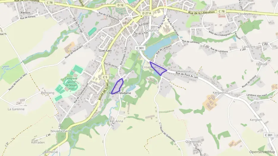 Maison 47 m² trois pièces à vendre à Gourin Maison 47 m² trois pièces à vendre à Gourin