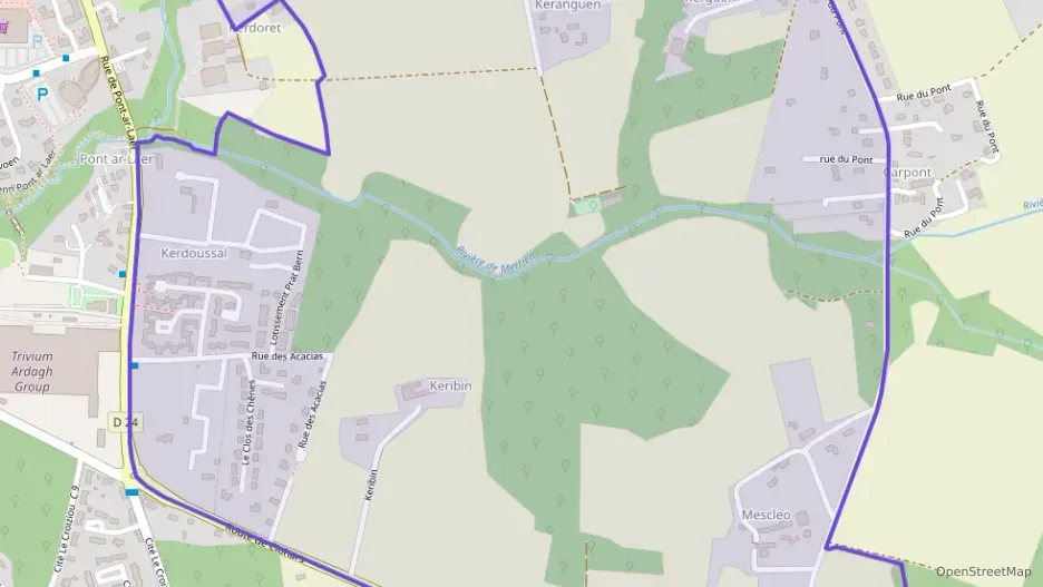 Maison 91 m² cinq pièces à vendre à Moëlan-sur-Mer Maison 91 m² cinq pièces à vendre à Moëlan-sur-Mer