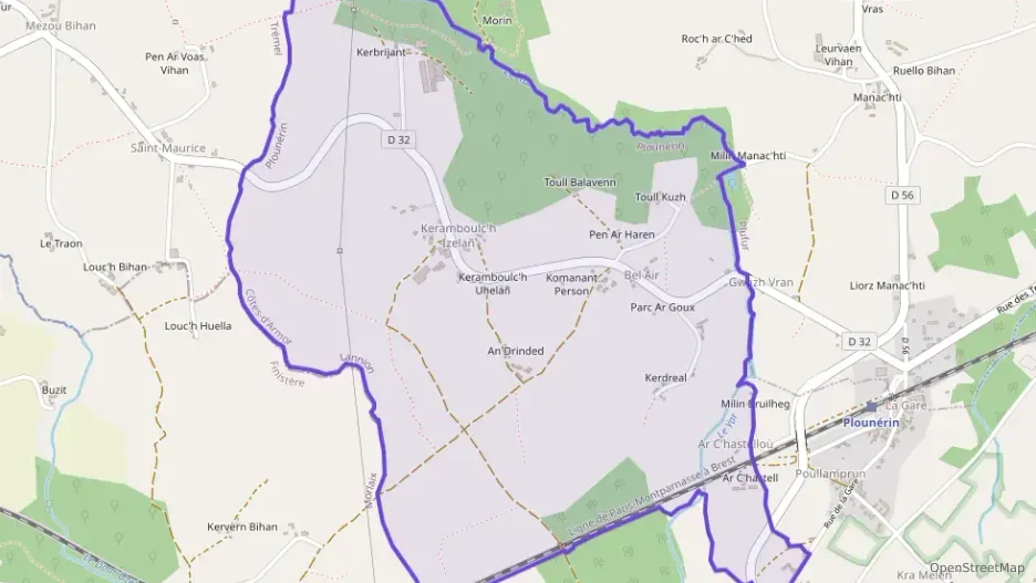 Maison 128 m² trois pièces à vendre à Plounérin Maison 128 m² trois pièces à vendre à Plounérin