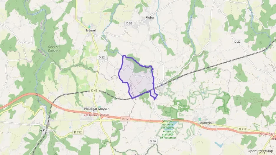 Maison 128 m² trois pièces à vendre à Plounérin Maison 128 m² trois pièces à vendre à Plounérin