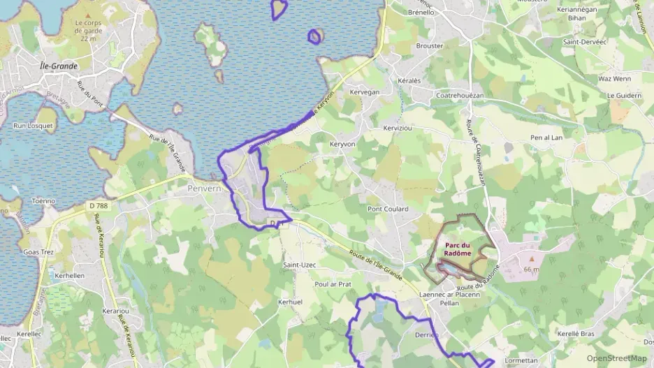 Maison 142 m² cinq pièces à vendre à Pleumeur-Bodou Maison 142 m² cinq pièces à vendre à Pleumeur-Bodou