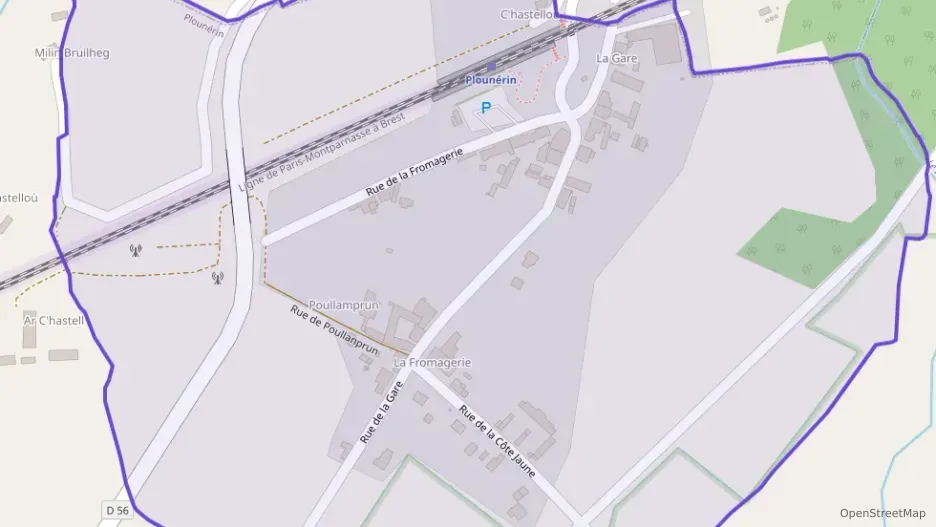 Maison 104 m² quatre pièces à vendre à Plounérin Maison 104 m² quatre pièces à vendre à Plounérin