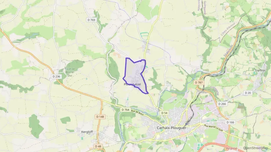 Maison 98 m² cinq pièces à vendre à Plounévézel