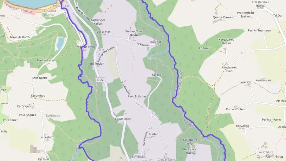 Maison 64 m² deux pieces à vendre à Tréduder Maison 64 m² deux pieces à vendre à Tréduder