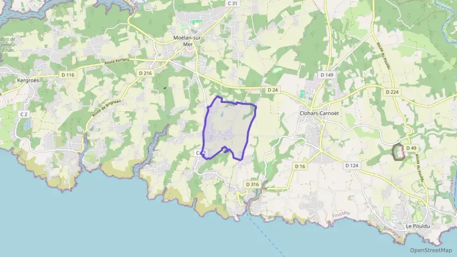 Maison 78 m² quatre pièces à vendre à Moëlan-sur-Mer Maison 78 m² quatre pièces à vendre à Moëlan-sur-Mer