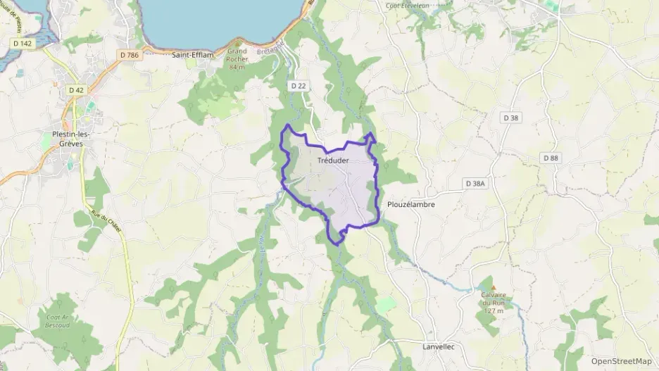 Maison 54 m² deux pieces à vendre à Tréduder Maison 54 m² deux pieces à vendre à Tréduder