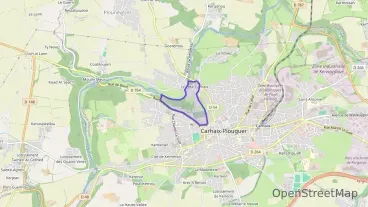 Maison 80 m² quatre pièces à vendre à Carhaix-Plouguer