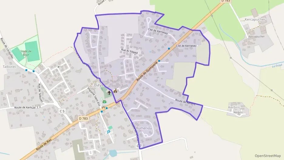 Maison 60 m² trois pièces à vendre à Baye