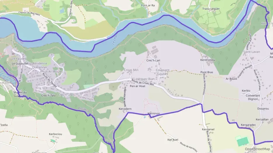 Maison 90 m² quatre pièces à vendre à Ploulec`h Maison 90 m² quatre pièces à vendre à Ploulec`h