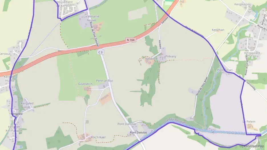 Maison 118 m² quatre pièces à vendre à Carhaix-Plouguer