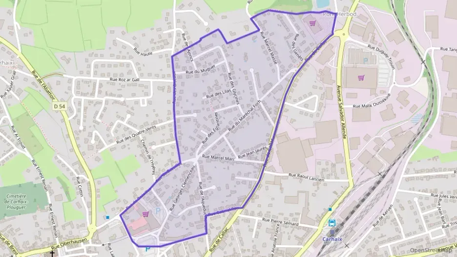 Maison 75 m² cinq pièces à vendre à Carhaix-Plouguer Maison 75 m² cinq pièces à vendre à Carhaix-Plouguer