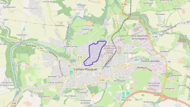 Maison 75 m² 5 pièces à vendre à Carhaix-Plouguer