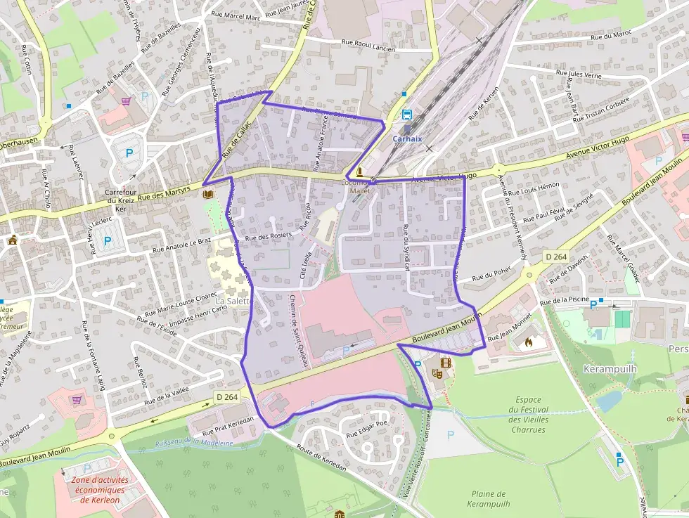 Maison 74 m² 5 pièces à vendre à Carhaix-Plouguer