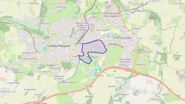 Maison 140 m² 5 pièces à vendre à Carhaix-Plouguer