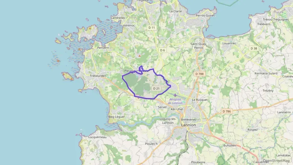 Maison 152 m² quatre pièces à vendre à Pleumeur-Bodou