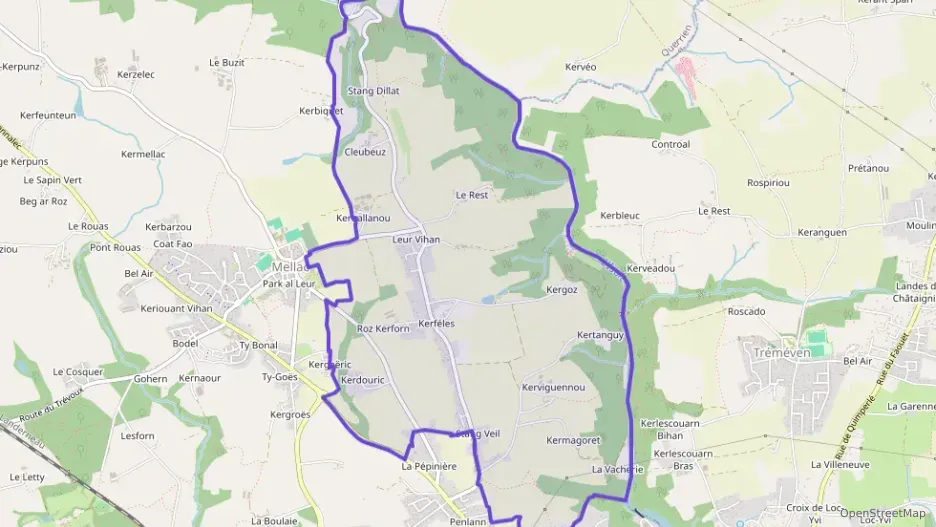 Maison 108 m² cinq pièces à vendre à Mellac