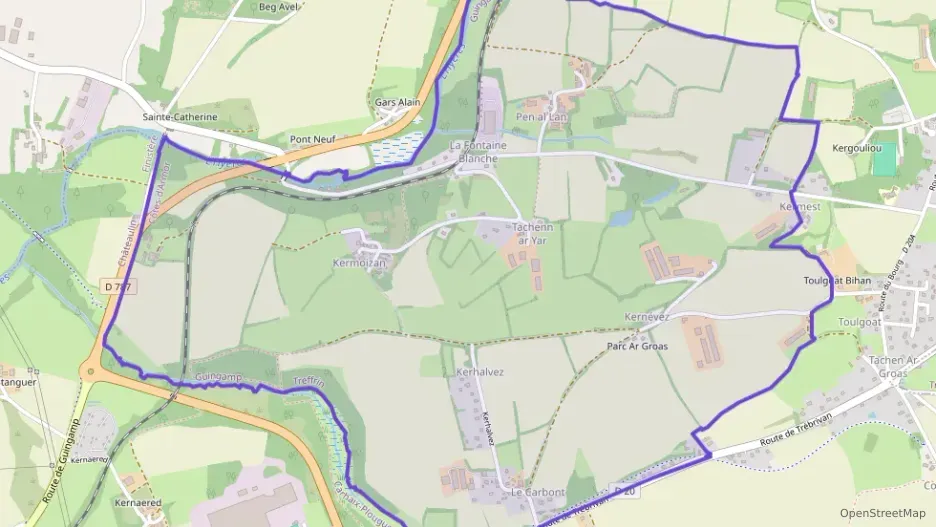 Maison 45 m² deux pieces à vendre à Treffrin Maison 45 m² deux pieces à vendre à Treffrin