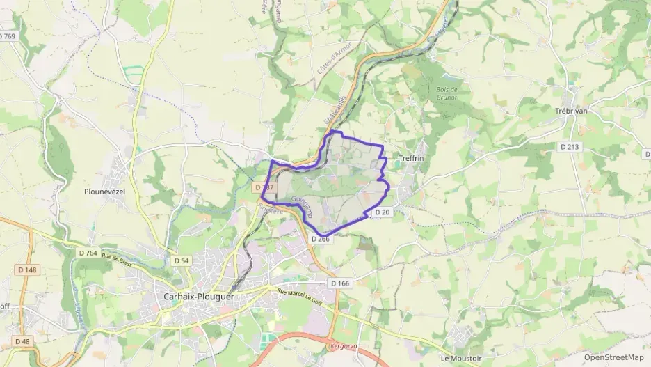 Maison 45 m² deux pieces à vendre à Treffrin Maison 45 m² deux pieces à vendre à Treffrin