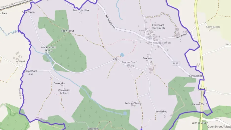 Maison 130 m² quatre pièces à vendre à Lanvellec