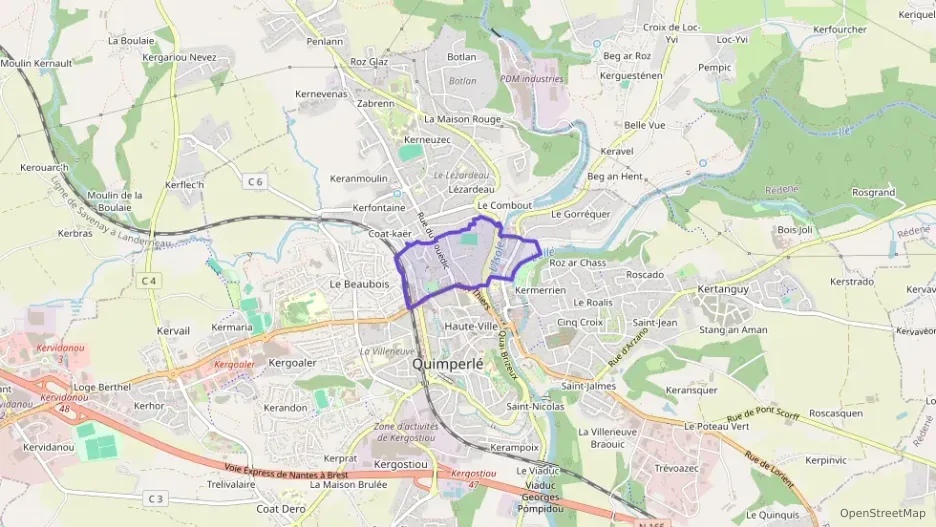 Maison 152 m² cinq pièces à vendre à Quimperlé